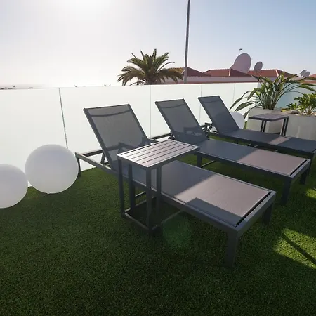 B With Priv, Heated Pool And Ocean View The View Tenerife Вилла *