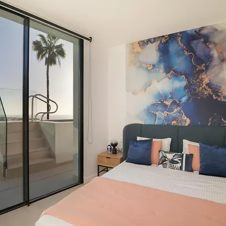 B With Priv, Heated Pool And Ocean View The View Tenerife