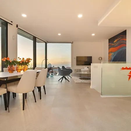 Villa B With Priv, Heated Pool And Ocean View The View Tenerife Costa Adeje (Tenerife)