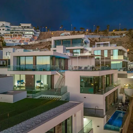 Villa B With Priv, Heated Pool And Ocean View The View Tenerife Costa Adeje (Tenerife)