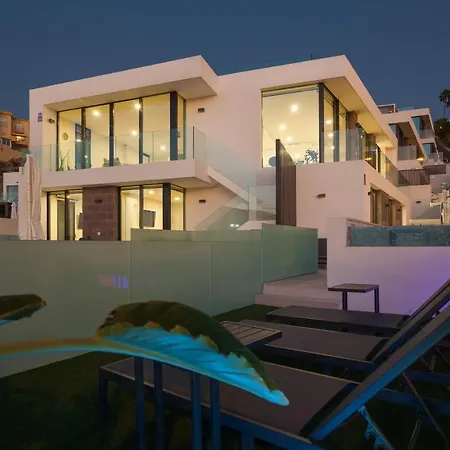 B With Priv, Heated Pool And Ocean View The View Tenerife 阿德耶
