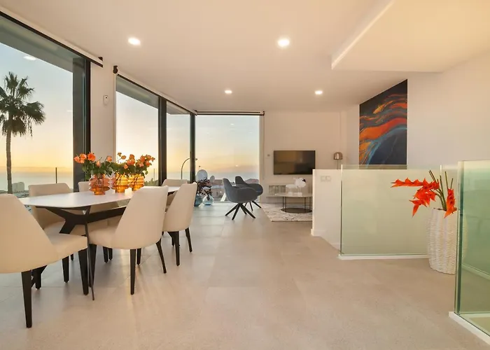 וילה 200m² New B With Private, Heated Pool And Amazing Ocean View. אדחה