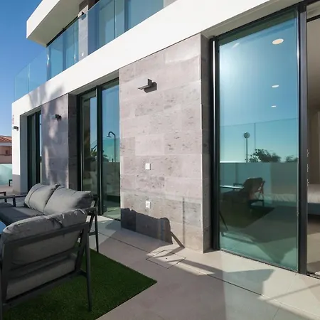 B With Priv, Heated Pool And Ocean View The View Tenerife *