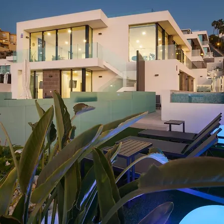 Villa B With Priv, Heated Pool And Ocean View The View Tenerife Costa Adeje (Tenerife)