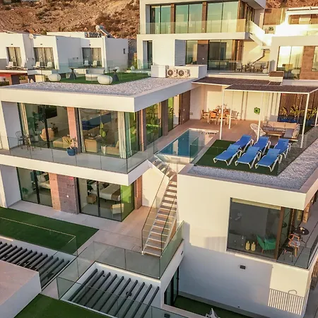 B With Priv, Heated Pool And Ocean View The View Tenerife Villa Costa Adeje (Tenerife)