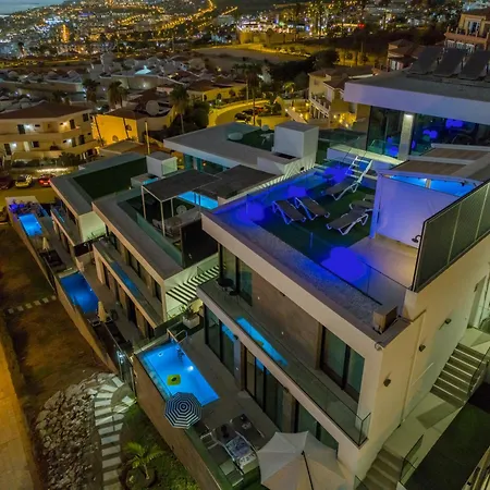 B With Priv, Heated Pool And Ocean View The View Tenerife * Costa Adeje (Tenerife)