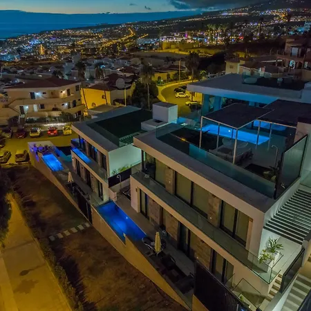 Villa B With Priv, Heated Pool And Ocean View The View Tenerife *